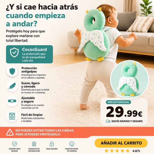 Almohada anticolisión bebé CocoGuard™